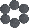 12-inch Round Place Mats, Cotton & Polyester Round Woven Place Mats