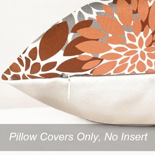 Decorative Throw Pillow Covers Set of 2 Brown Coffee pillow covers