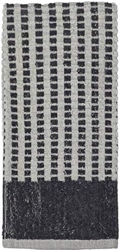 Cross Stitch Checked Design 100% Ring-Spun Terry Cotton Kitchen Dish