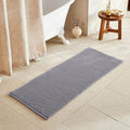 Super Absorbent Boho Bathroom Rugs Non Slip Washable - 24"x60" Iron