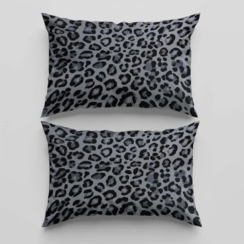 Microfiber 3pcs Abstract Style Spot Pattern Duvet Cover Sets, Grey