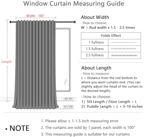 MYSKY HOME Natural Linen White Curtains 84 Inches Long, Semi Sheer