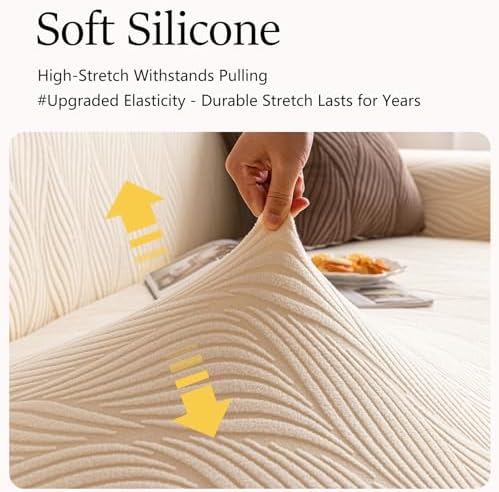 Stretch Sofa Slipcover - Full Coverage Couch Cover for Sofa with