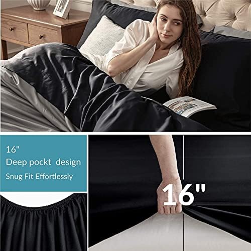 1 PC Duvet Cover 100% Egyptian Cotton 500 TC with Zipper & Corner Ties