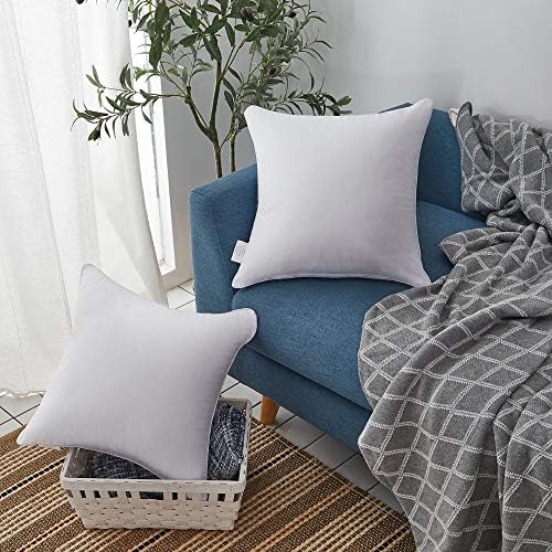 Oubonun 18"x18" Pillow Inserts (Set of 2) - Throw Pillow Inserts with