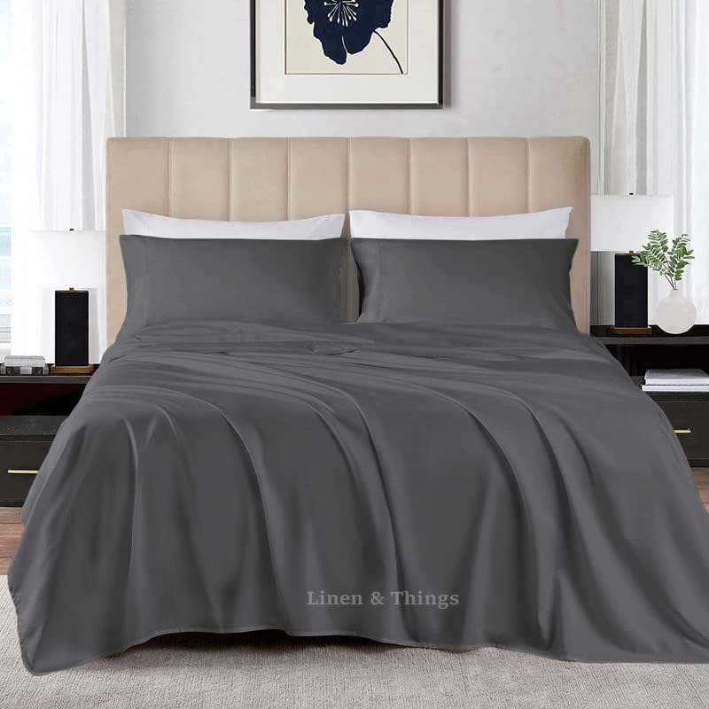 King Size Sheet Sets - 4 Piece 800 Thread Count Egyptian Cotton