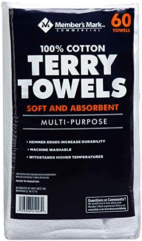 Member's Mark Terry Towels - 60 pk.