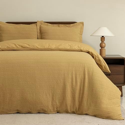 Dreamology Waffle Duvet Cover, Duvet Cover Full, 100% Cotton Waffle