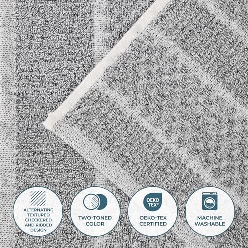 Superior Naples Viscose Cotton Blend Medium Weight Small Towels, For