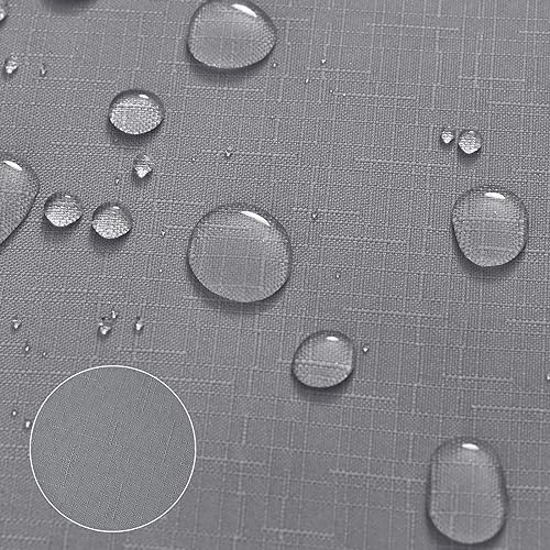 Grey and White Ombre Shower Curtain for Bathroom Luxury Hotel Spa