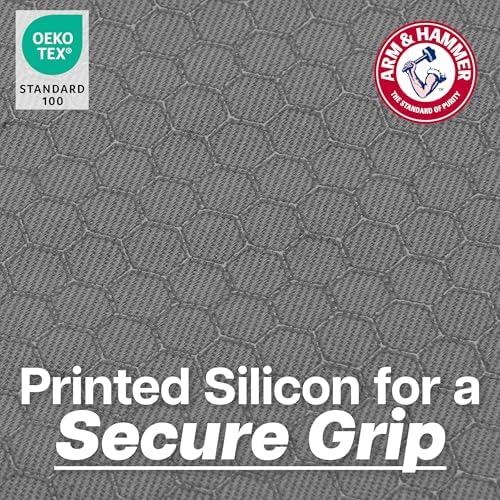 Arm & Hammer Quilted Oven Mitts, Heat Resistant, Non-Slip Silicone