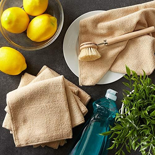 DII Cleaning Collection Soft Highly Absorbent Microfiber, Dishcloth