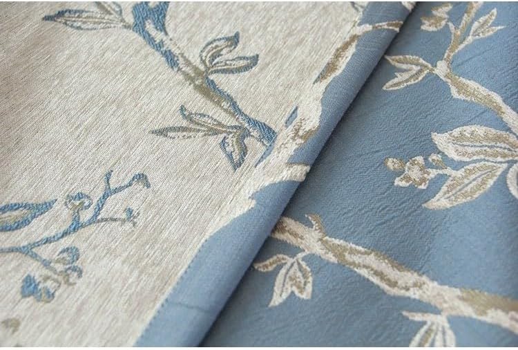 Jacquard Curtains Blackout Curtains for Bedroom 72 Inches Long,Back