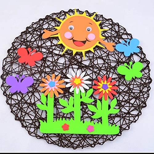 wellhouse Round Paper Fiber Woven Place Mats Decorative Placemat
