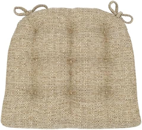 Barnett Home Decor Brisbane Camel Tweed Dining Chair Cushions with