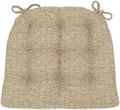 Barnett Home Decor Brisbane Camel Tweed Dining Chair Cushions with