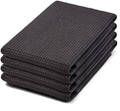 Kitchen Towels 4-Pack 100% Cotton Dish Towels for Kitchen with Hanging