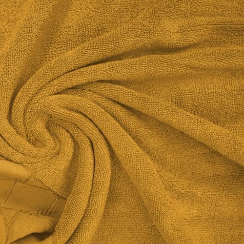 6-Piece Jacquard Bath Towel Set – 100% Cotton 600 GSM Luxury Towels