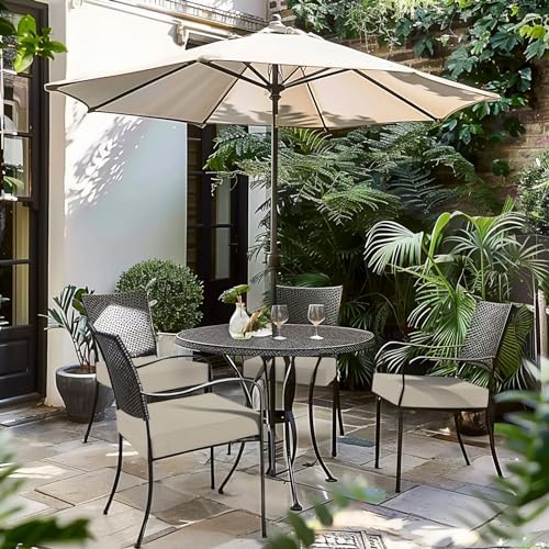 Favoyard Patio Chair Cushions 19 x 19 x 3 Inch Waterproof Outdoor Seat