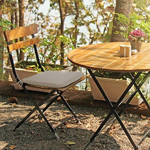 GUEGLSA Outdoor Indoor Waterproof Seat Cushions,16x16 Inches Patio