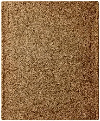 HiEnd Accents Teddy Umber 60x90 inch Boucle Throw Blanket
