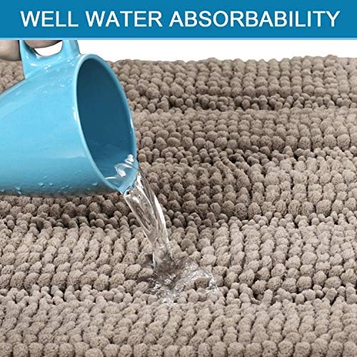 H.VERSAILTEX Bathroom Rugs Bath Rug Set 2 Piece Bathroom Contour Rug