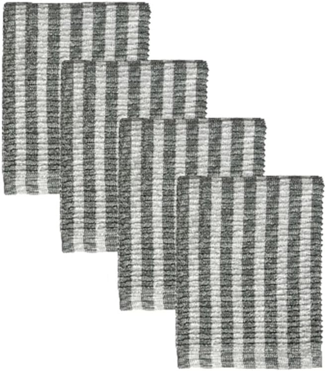 Set of 8, 4 Pack Ringspun Cotton Large Terry Kitchen Hand Towels, 425