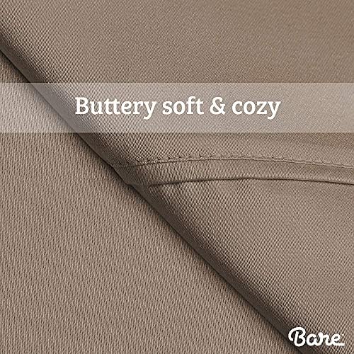 Bare Home Bedding Bundle - 6 Piece Microfiber Sheet Set with 4