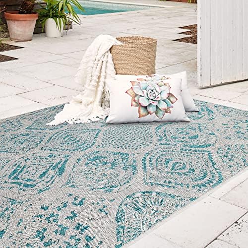 Fab Habitat 100% Cotton Fringe Large Throw Blanket with Tassels