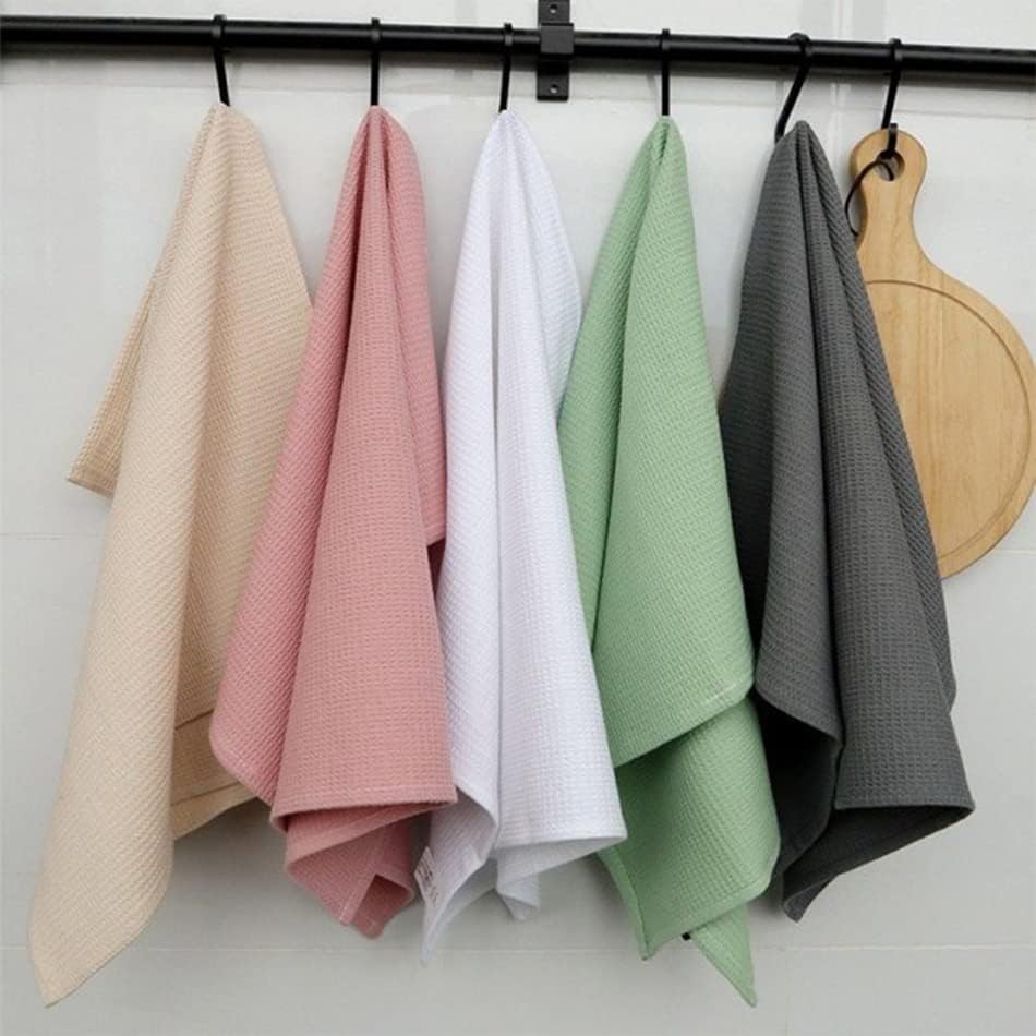 4 Pieces Waffle Weave Cotton Kitchen Towel,45x65cm Large Dinner Plate