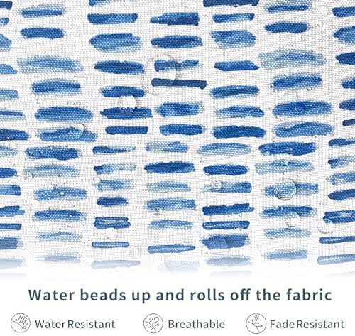 DYTXIII Pack of 2 Outdoor Waterproof Pillow Covers ONLY, 18"x18"