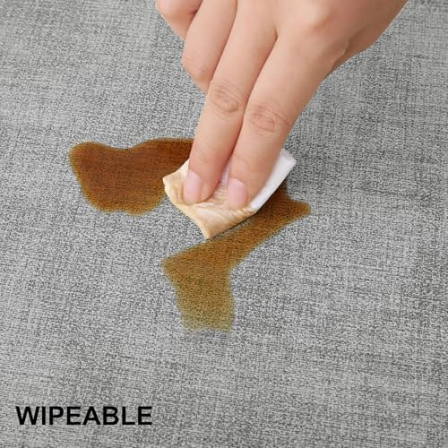 homing Faux Leather Heat Resistant Placemats 12 Packs