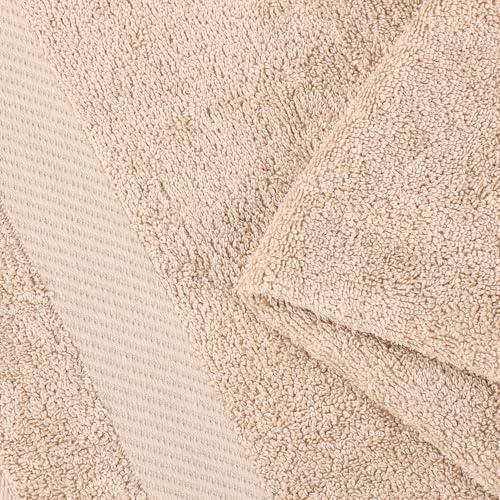 SUPERIOR Kendell Egyptian Cotton Bath Towel Set, Luxury Towels