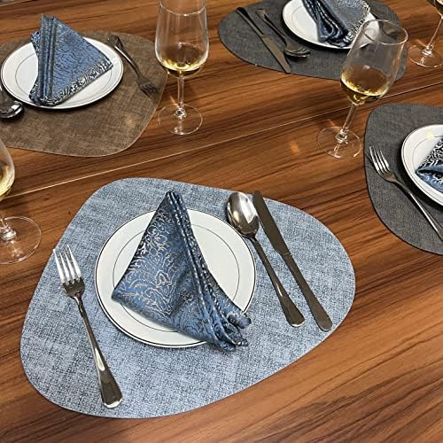 WAZAIGUR Washable Wipeable Waterproof Heat Resistant Faux Leather