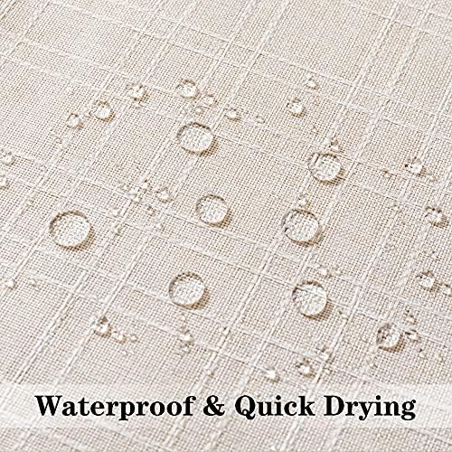 Kevin Textile Outdoor Waterproof 18”x18” Pillow Covers 2 Pack, Light