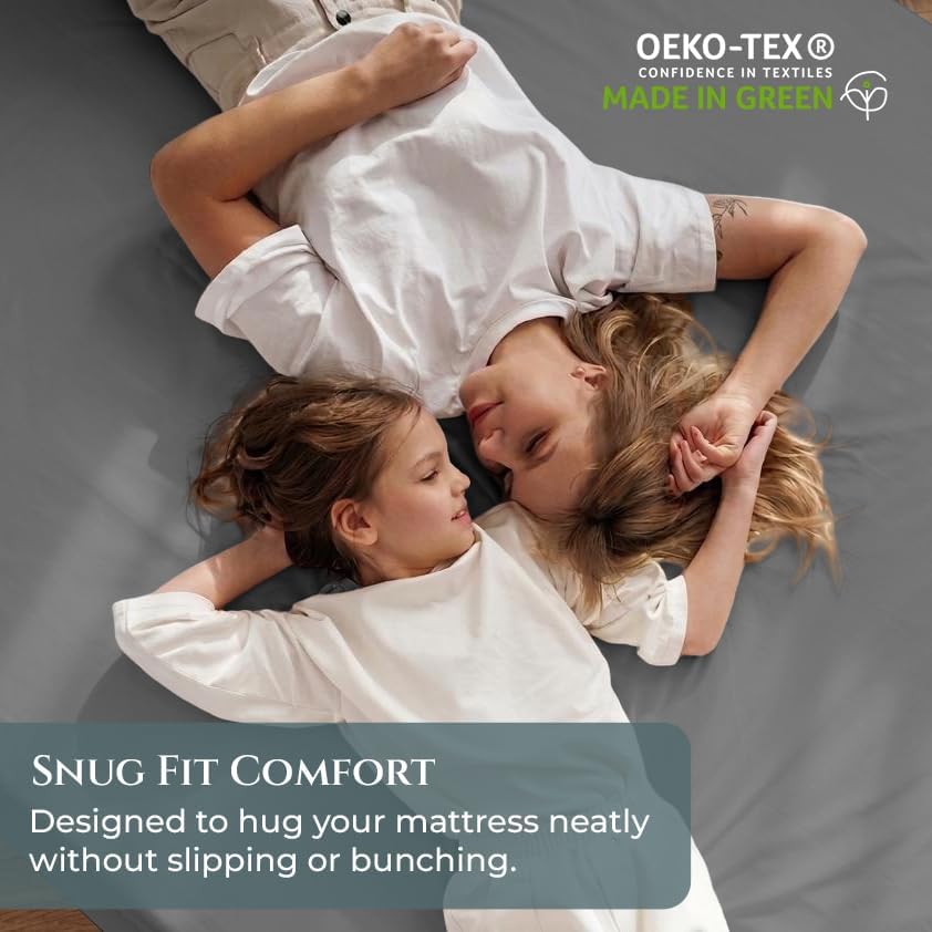 Royale Linens 400 Thread Count 100% Cotton Fitted Sheet King