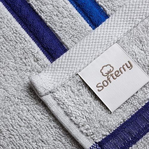 Softerry Finesse Bath Towel Set - 100% Soft Cotton - Extra Absorbent