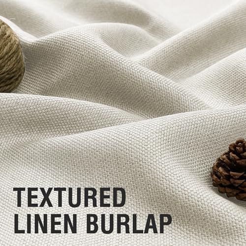 H.VERSAILTEX 90% Blackout Curtains for Bedroom, 84 Inch, Heather