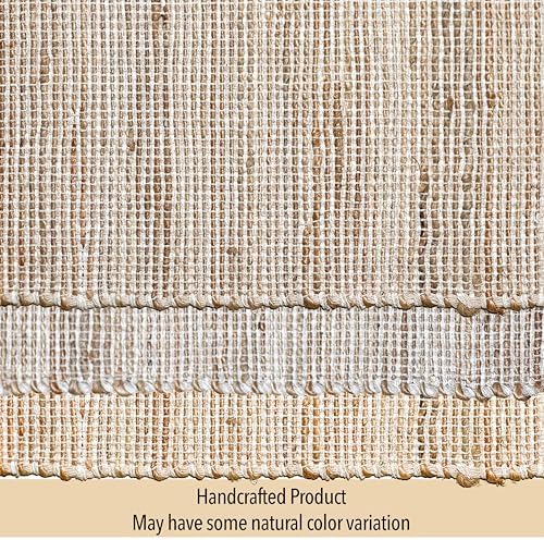 Chardin home Natural Jute Table Runner 13x72 Inch – Vintage Boho