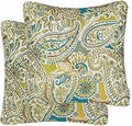 Mika Home Pack of 2 Throw Pillow Covers Decorative Pillow Shells for