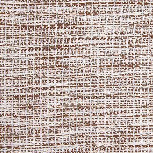 DII Recycled Cotton Kitchen Collection Absorbent Tonal Waffle, Leather