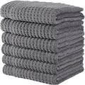 CRAFTSWORTH Cotton Kitchen Towels15 x 26" Charcoal Kitchen Hand Towels