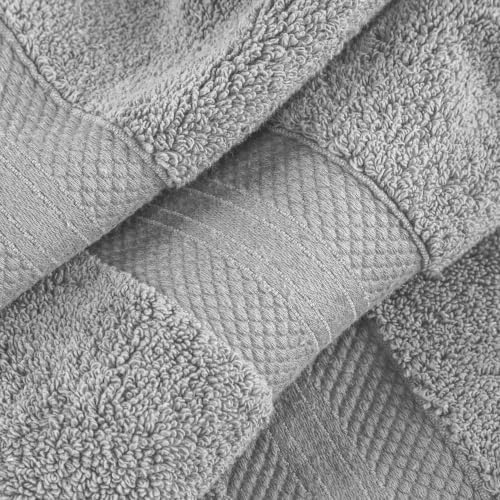 Impressions Aria Turkish Cotton Towels, Towel Set for Bathroom