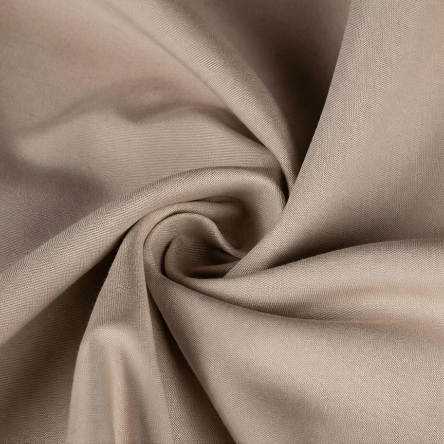 500 Thread Count, Egyptian Cotton 1 Piece Fitted Sheet Taupe Solid