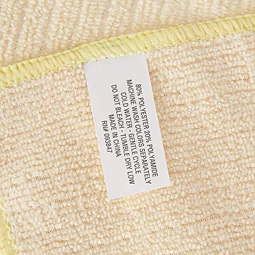 DII Cleaning Collection Soft Highly Absorbent Microfiber, Dishcloth