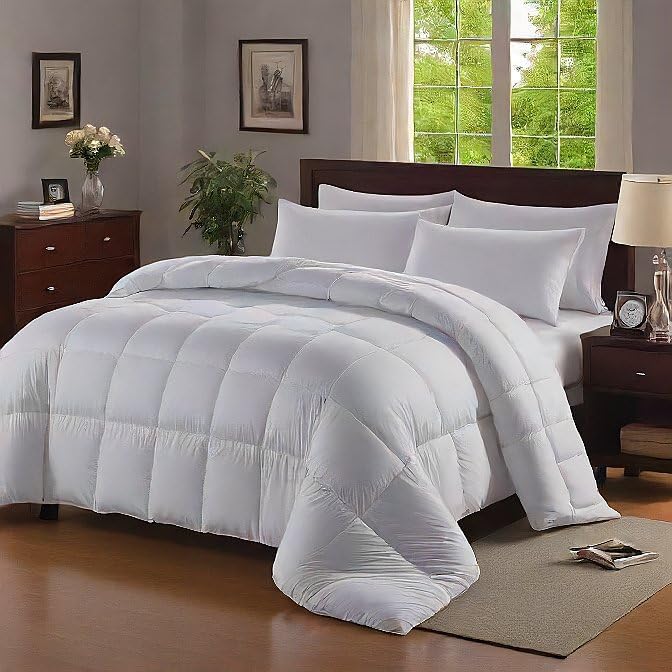 Ultra-Soft Cozy Premium All Season Lightweight Comforters Cal-King