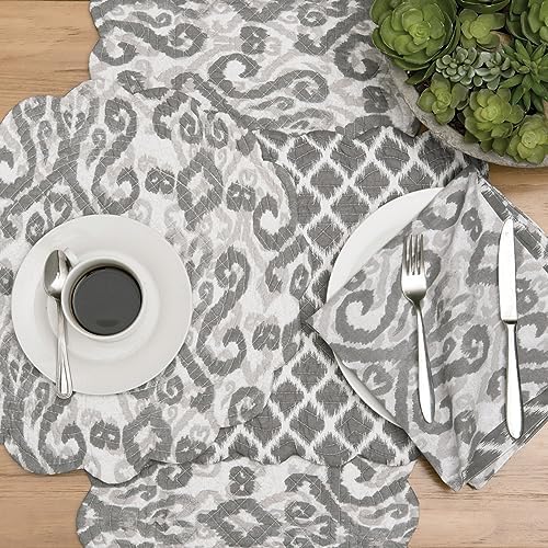 C&F Home, Set of 4 PCS Placemats,Heather
