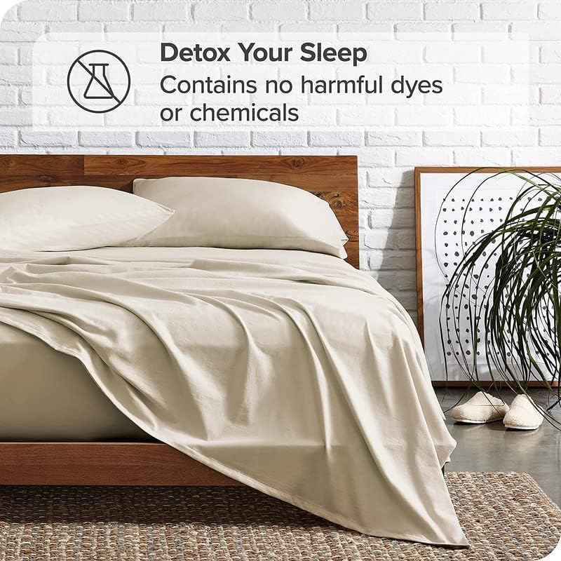 SEM - 1Pcs Flat Sheet Oversized (132 x 110) 800 Thread Count 100%