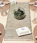 Chardin Natural Jute Table Runner, 13x36 Inch