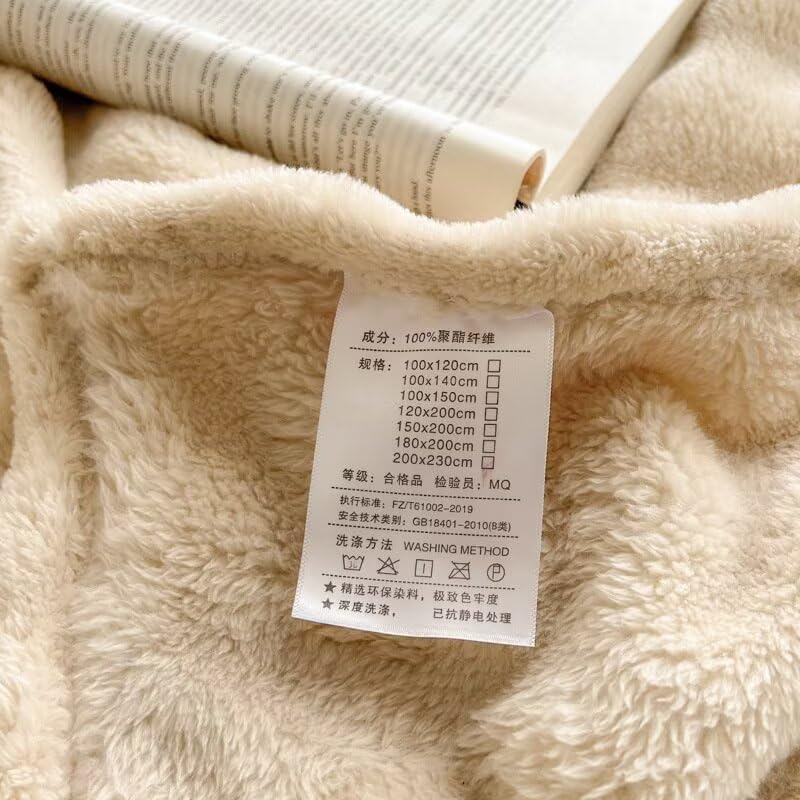 Fleece Throw Blanket for Couch Soft and Warm Decorative Fuzzy Blanket